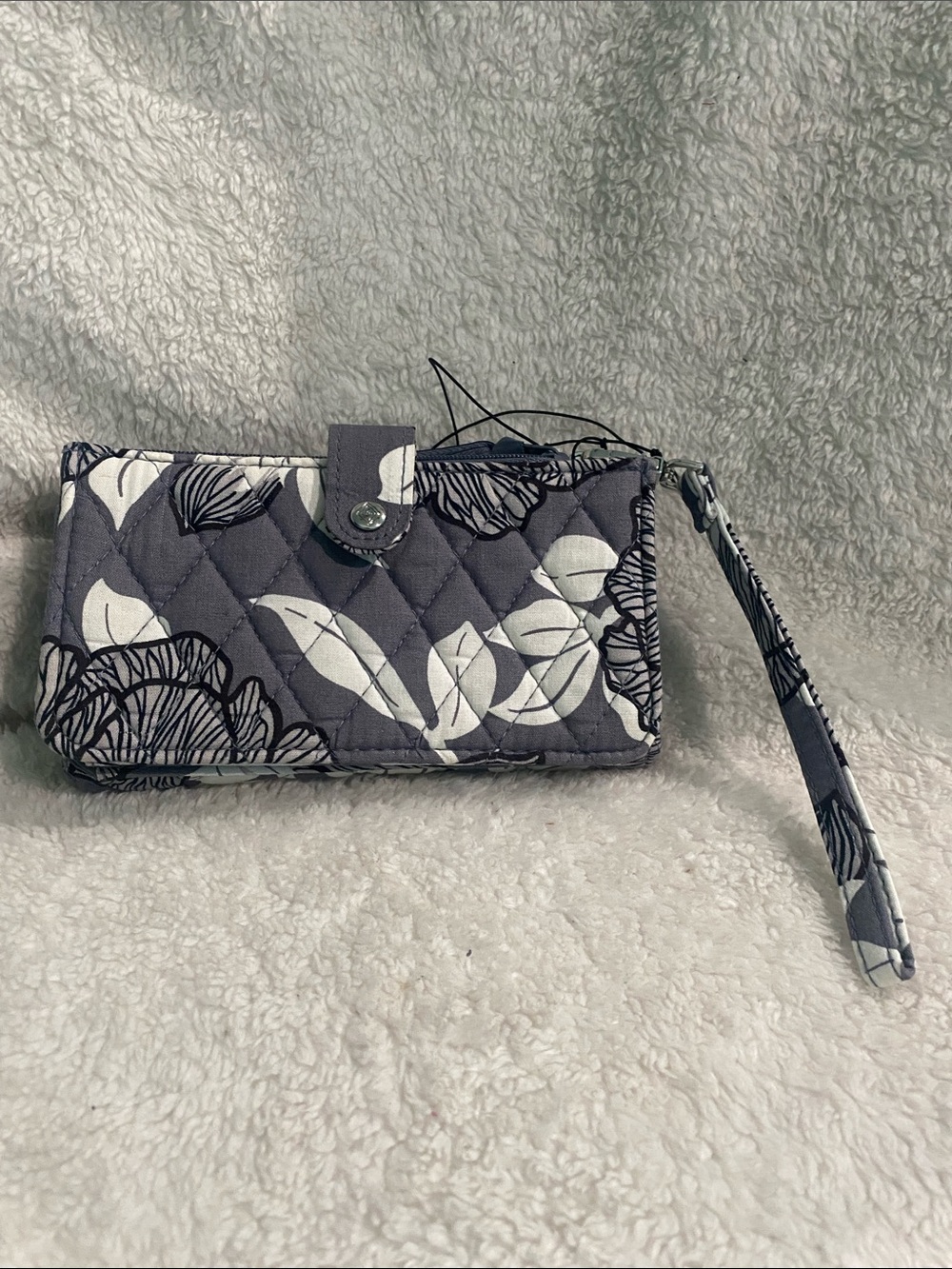Vera Bradley RFID Smartphone Wristlet, “Moon Shadow Meadow”